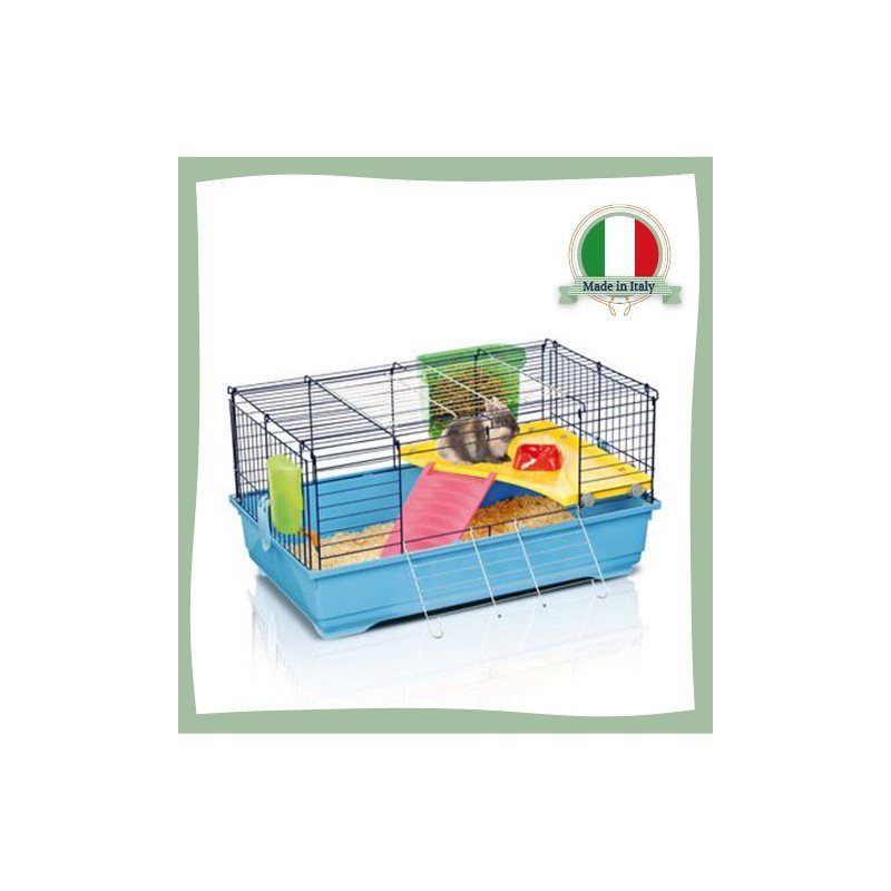 Cage pour lapin intérieur Ronny