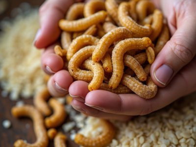 Les vers de farine sont-ils dangereux pour les animaux ?